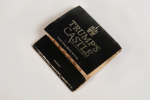 Vintage Streichhölzer Zündhölzer TRUMPS CASTLE Atlantic City orig.selten 80er