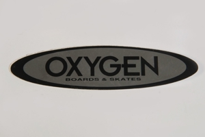 Aufkleber/Sticker OXYGEN Boards&Skates 12x2cm oval 80er vintage