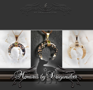 Trauerbewältigung Erinnerungsschmuck Tierhaarschmuck Goldschmiede Bild 6