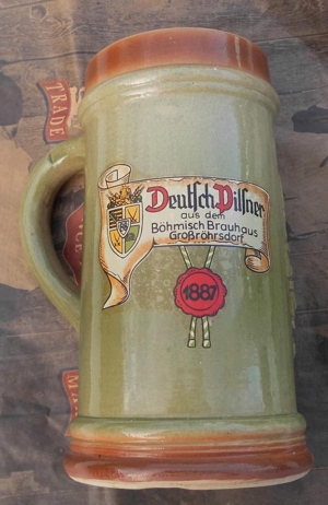 Bierkrug "Ritter Götz von Berlichingen"- selten & alt ! Bild 4