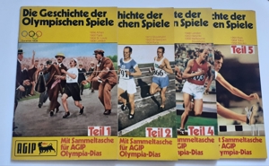Agip - Die Geschichte der Olympischen Spiele Teil 1, 2, 4, 5 OHNE DIAS !