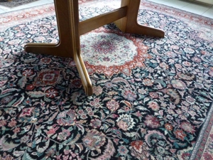 Orientteppich ( handgeknüpft ( Baumwolle Seide Bild 6