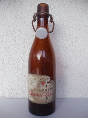 Alte Bierflasche Brauerei Otterbein Frankfurt am Main