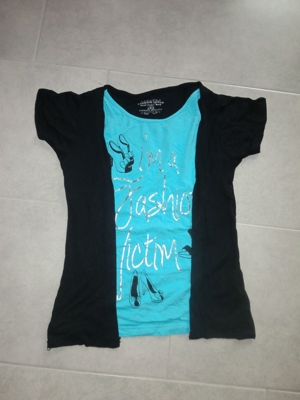 Shirt im 2-Lagen-Look zu verkaufen *152*