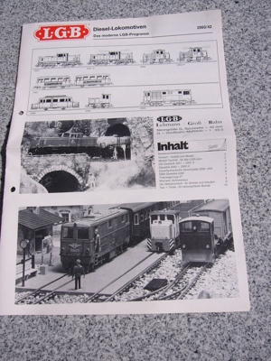 Bedienungsanleitung LGB Diesel-Lokomotiven G-Spur Bild 1