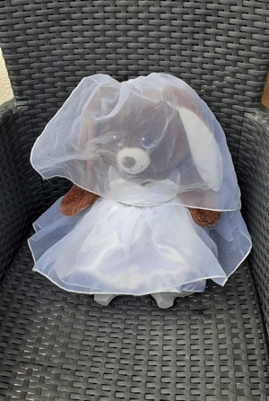 Build A Bear Hase Braut Stofftier Kuscheltier Hochzeit Bild 2