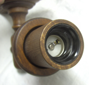 Wandlampe- Holz Bild 3 Wandlampe- Holz Bild 3