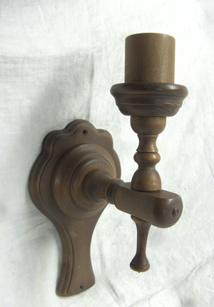 Wandlampe- Holz