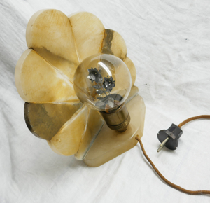 Jugendstil- Nachttisch Lampe Bild 8