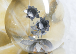 Jugendstil- Nachttisch Lampe Bild 3