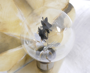 Jugendstil- Nachttisch Lampe Bild 13