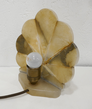 Jugendstil- Nachttisch Lampe Bild 14