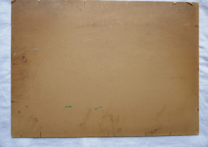 Ölbild- Herbstlandschaft am See Bild 4