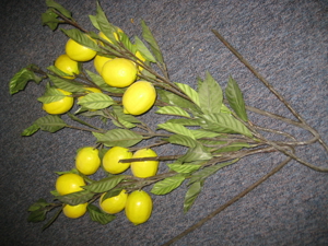 Deko-Zitronenstrau in realistischer Größe Bild 2 Deko-Zitronenstrau in realistischer Größe Bild 2
