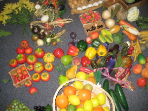 Deko Obst und Gemüse u.a. Bild 3