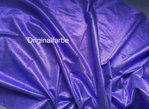 Metallic Stoff LILA DEKOSTOFF Karneval Fenster 3.10x102cm