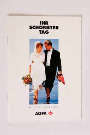 Orig. Prospekt AGFA Hochzeitsplaner Ihr schönster Tag 80/90er