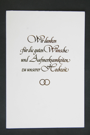 Grußkarten 10x Hochzeits-Danksagungskarten weiß-gold Foto-Klappkarten 9x13 Fotorahmenkarte