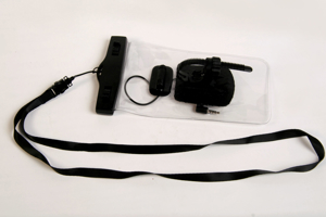 K-S-Trade Smartphone-Lenkstangen-Halterung kompatibel wasserdicht Kopfhöreranschluß