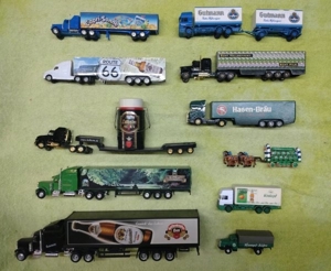 Werbe Trucks  LKW Sammlung Bild 13