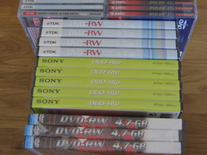 18 x DVD-RW RW+ Rohlinge 4,7GB - jeweils in DVD-BOX   CASE für 60-480 m. Bild 2