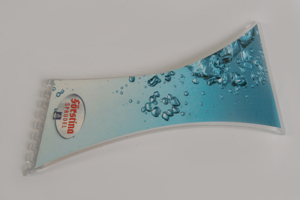 Eiskratzer Werbegeschenk Förstina Sprudel 80/90er