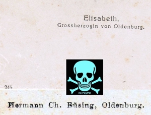 Elisabeth Grossherzogin von Oldenburg AK, Ansichtskarte, Postkarte, no PayPal Bild 3