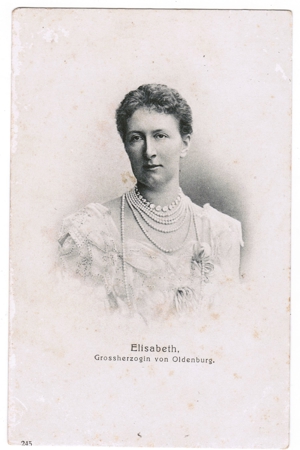 Elisabeth Grossherzogin von Oldenburg AK, Ansichtskarte, Postkarte, no PayPal Bild 1