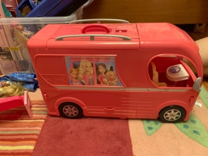 Barbie Auto Camper polly Pocket Flugzeug etc Bild 15