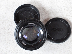 Porst CR-5 mit Porst 1:1,6 50mm und Blitzgerät mit Anleitung OVP Bild 4