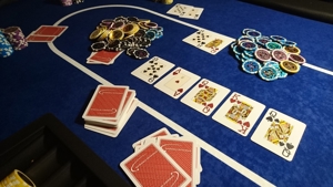 Mobiles Casino ,Black Jack, Poker, Roulette Tisch mit Croupier buchen  mieten Bild 2