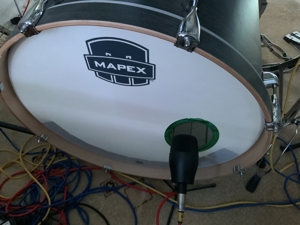 Mapex Drumset Storm Ebony Blue mit Mikros & viel Zubehör! Bild 5