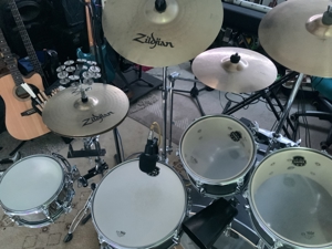 Mapex Drumset Storm Ebony Blue mit Mikros & viel Zubehör! Bild 7
