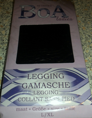 *Boa Ladies Legging - Gamasche GR: L/XL*Neu*60 Den Bild 1