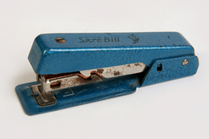 Tacker Heftgerät Klammerer Skre Bill DB Patent 24/6 Klammeraffe antik vintage 60/70er