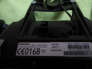 Ein gebrauchtes Philips schnurloses Telefon Bild 2