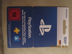 Playstation Plus Guthabenkarte