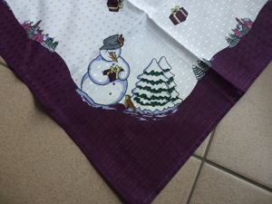 Weihnachts Tischdecke Bild 2