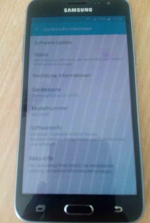 Samsung Galaxy J3 4G 5", Dual-SIM, schwarz Bild 3