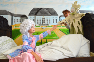 Kindertheater zum Weltpuzzletag mit Ilonka Struve im Schloss Weissenfels