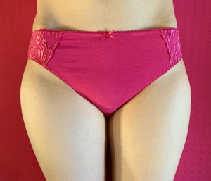 Pinker Panty Slip mit Duft Bild 1