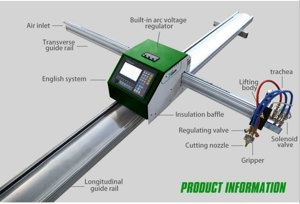 CNC Plasmaschneider, Plasmaschneidanlage, Portable Plasma THC, Großformat