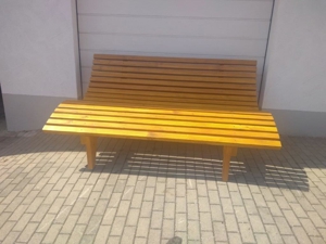 Sinnesbank Relaxliege Lärche / Douglasie Waldsofa Bild 5