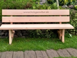 Sinnesbank Relaxliege Lärche / Douglasie Waldsofa Bild 3