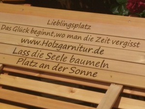 Sinnesbank Relaxliege Lärche / Douglasie Waldsofa Bild 11