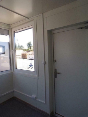 Pförtnercontainer, Kassenhaus, Empfangshütte 10,5 (12,9)m2 Bild 4