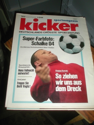 KICKER Sportmagazin Fußball-Fachzeitschrift 1971 Bild 1