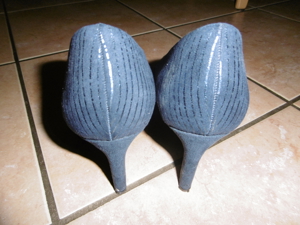 Pumps High Heels Marco Tozzi Größe 40 blau wenig getragen Bild 5