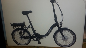 E Bike Faltrad mit Tasche Bild 1