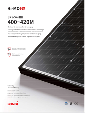 Photovoltaik Solaranlage + Montage + Anmeldung ab 939  kW